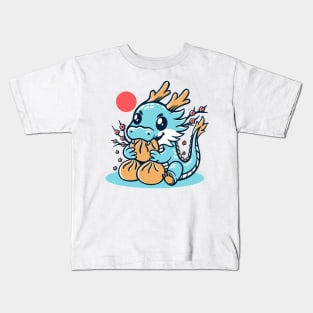 Cute Baby Dragon Kids T-Shirt